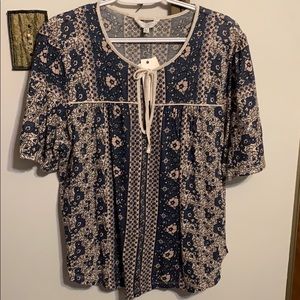 Lucky boho top XL